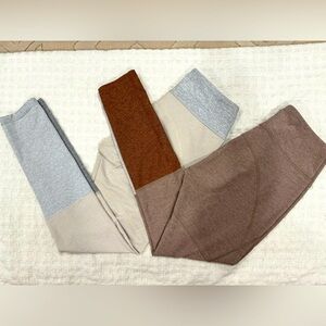 BUNDLE: OUTDOOR VOICES Dipped, 7/8 leggings, Size Small -Like New!